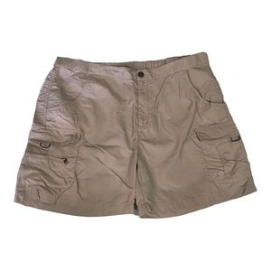 Misses Size XL Beige Shorts Active Dry Fit Costco 167